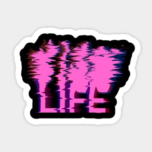 LifeGlitch Sticker